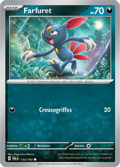 Image de la carte Pokemon Farfuret 133/193