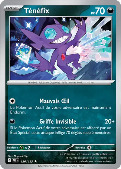 Image de la carte Pokemon Ténéfix 136/193