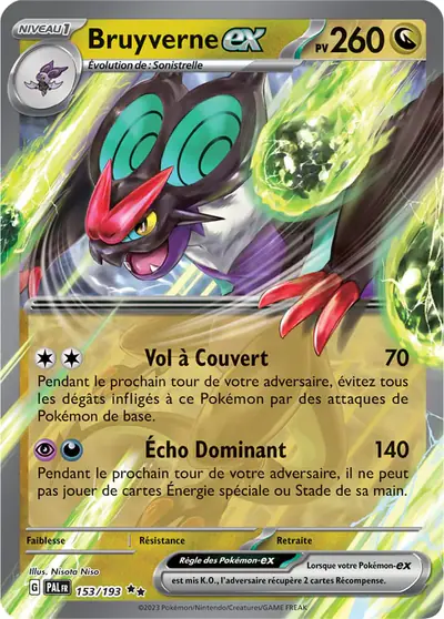 Image de la carte Pokemon Bruyverne ex 153/193