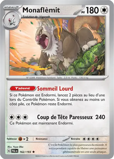 Image de la carte Pokemon Monaflèmit 162/193