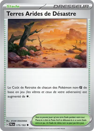 Image de la carte Pokemon Terres Arides de Désastre 175/193