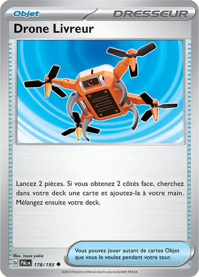 Image de la carte Pokemon Drone Livreur 178/193