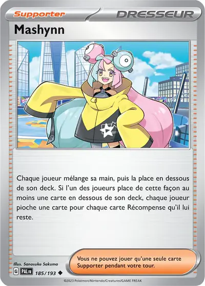Image de la carte Pokemon Mashynn 185/193