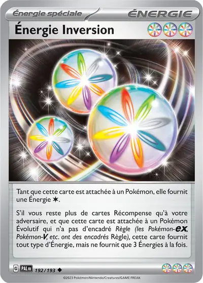 Image de la carte Pokemon Énergie Inversion 192/193