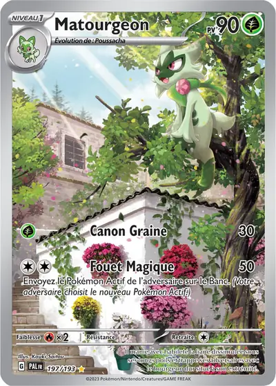 Image de la carte Pokemon Matourgeon 197/193