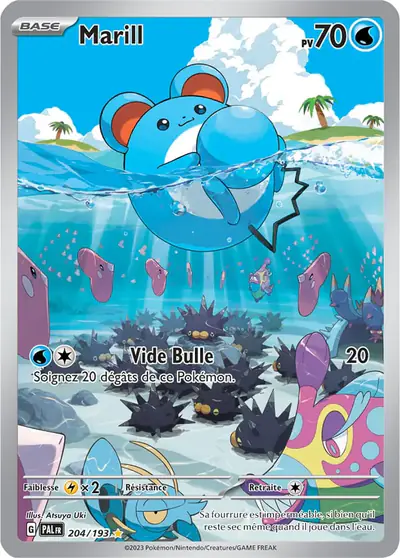 Image de la carte Pokemon Marill 204/193