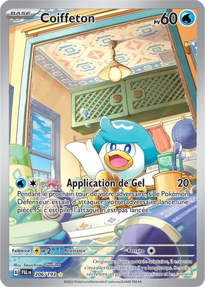 Image de la carte Pokemon Coiffeton 206/193