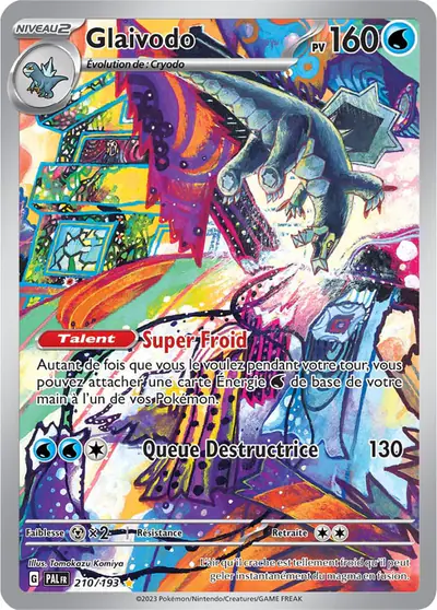 Image de la carte Pokemon Glaivodo 210/193