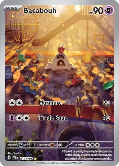 Image de la carte Pokemon Bacabouh 214/193