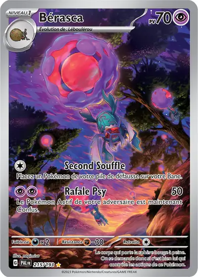 Image de la carte Pokemon Bérasca 215/193