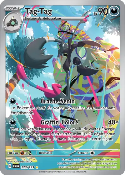 Image de la carte Pokemon Tag-Tag 223/193