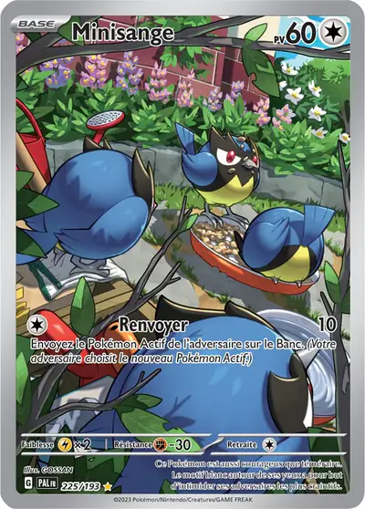 Image de la carte Pokemon Minisange 225/193