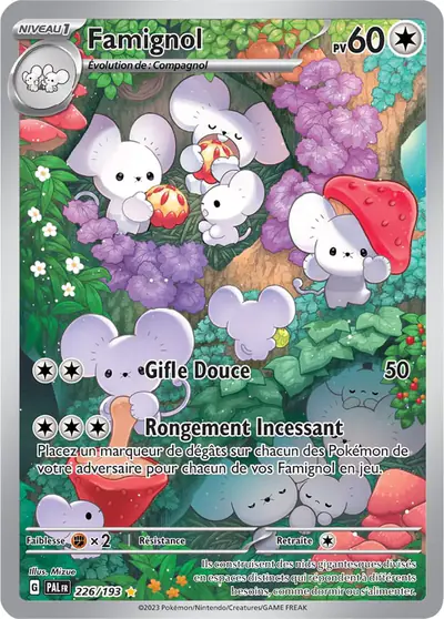 Image de la carte Pokemon Famignol 226/193