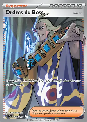 Ordres du Boss 248/193