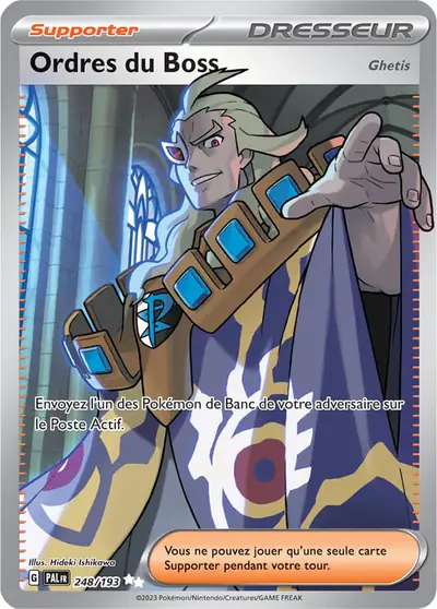 Image de la carte Pokemon Ordres du Boss 248/193