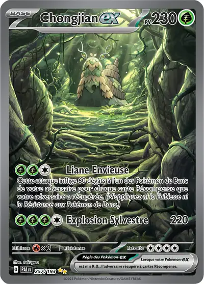 Image de la carte Pokemon Chongjian ex 257/193