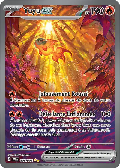 Image de la carte Pokemon Yuyu ex 259/193