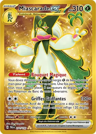 Image de la carte Pokemon Miascarade ex 271/193