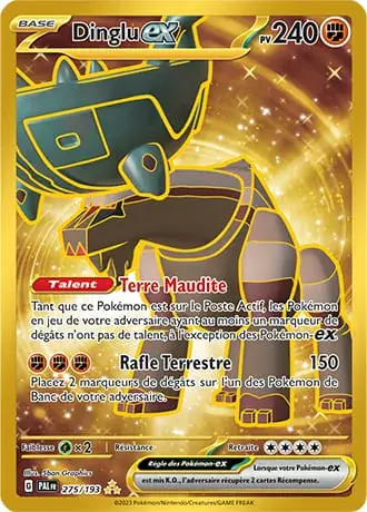 Image de la carte Pokemon Dinglu ex 275/193