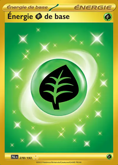 Image de la carte Pokemon Énergie {G} de base 278/193