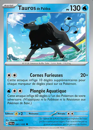 Tauros de Paldea 041/193