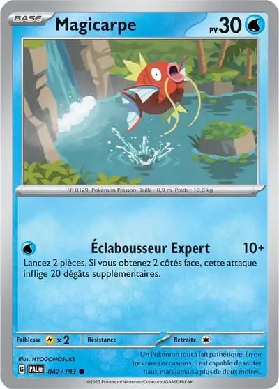 Image de la carte Pokemon Magicarpe 042/193