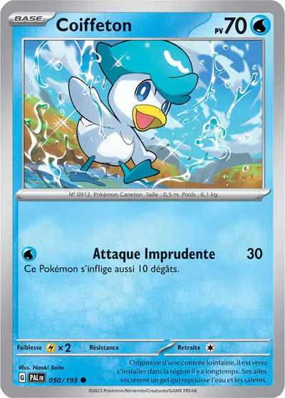 Image de la carte Pokemon Coiffeton 050/193