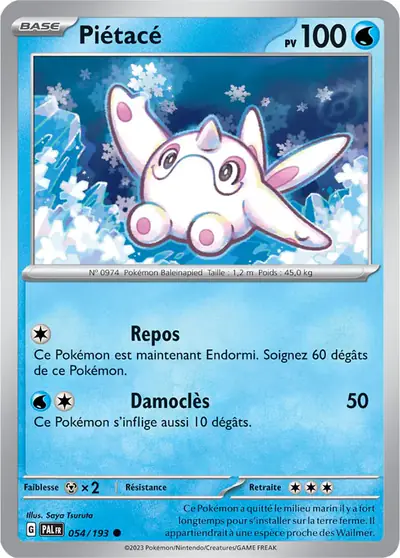 Image de la carte Pokemon Piétacé 054/193