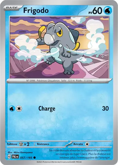 Image de la carte Pokemon Frigodo 057/193