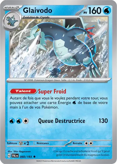 Image de la carte Pokemon Glaivodo 060/193