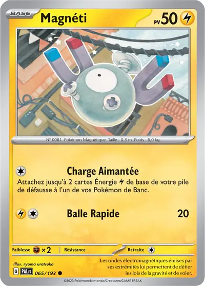 Image de la carte Pokemon Magnéti 065/193