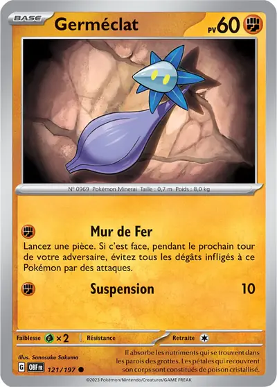 Image de la carte Pokemon Germéclat 121/197