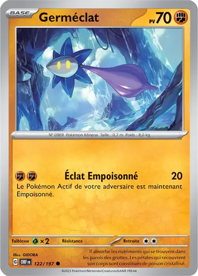 Image de la carte Pokemon Germéclat 122/197