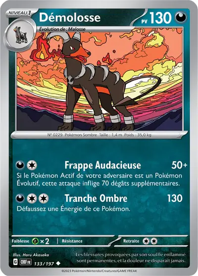 Image de la carte Pokemon Démolosse 133/197
