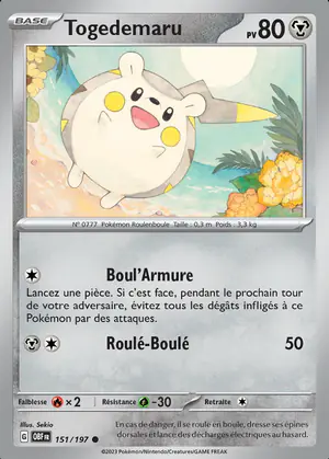 Togedemaru 151/197