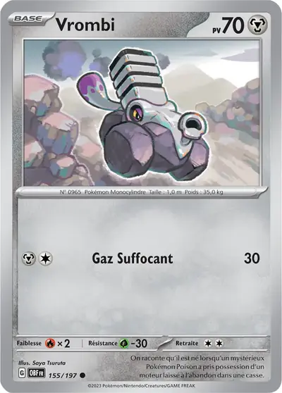 Image de la carte Pokemon Vrombi 155/197