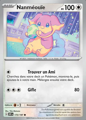 Nanm&eacute;ou&iuml;e 173/197