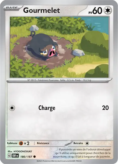 Image de la carte Pokemon Gourmelet 180/197