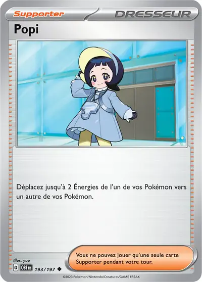 Image de la carte Pokemon Popi 193/197