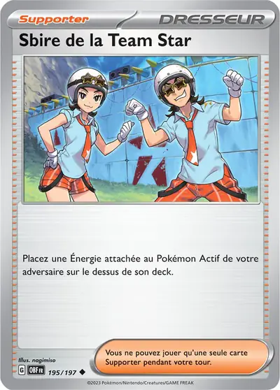 Image de la carte Pokemon Sbire de la Team Star 195/197