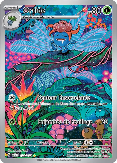 Image de la carte Pokemon Ortide 198/197