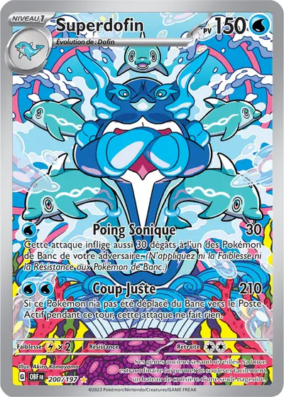 Image de la carte Pokemon Superdofin 200/197