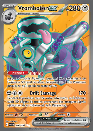 Vrombotor ex 216/197