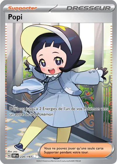 Image de la carte Pokemon Popi 220/197