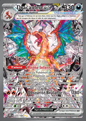 Dracaufeu ex 223/197