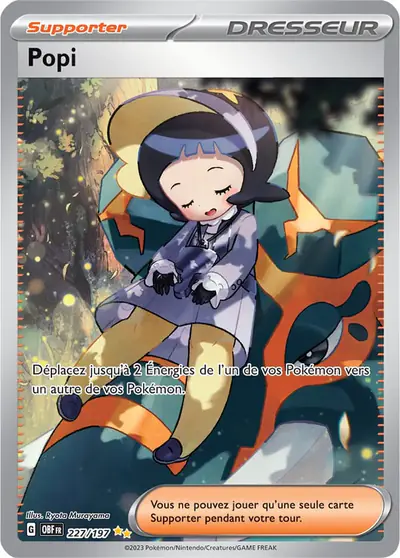 Image de la carte Pokemon Popi 227/197