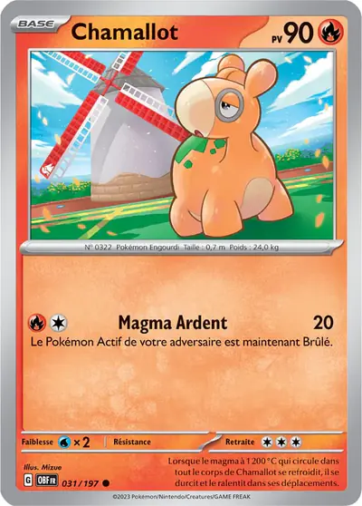 Image de la carte Pokemon Chamallot 031/197