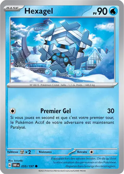 Image de la carte Pokemon Hexagel 055/197