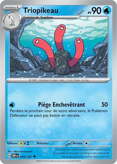 Image de la carte Pokemon Triopikeau 059/197