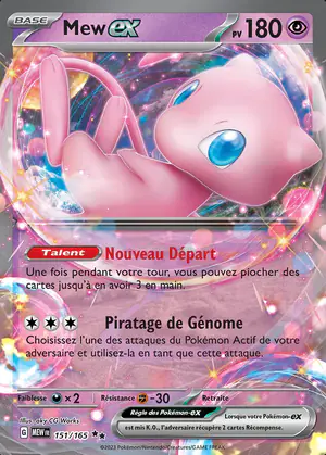 Mew ex 151/165